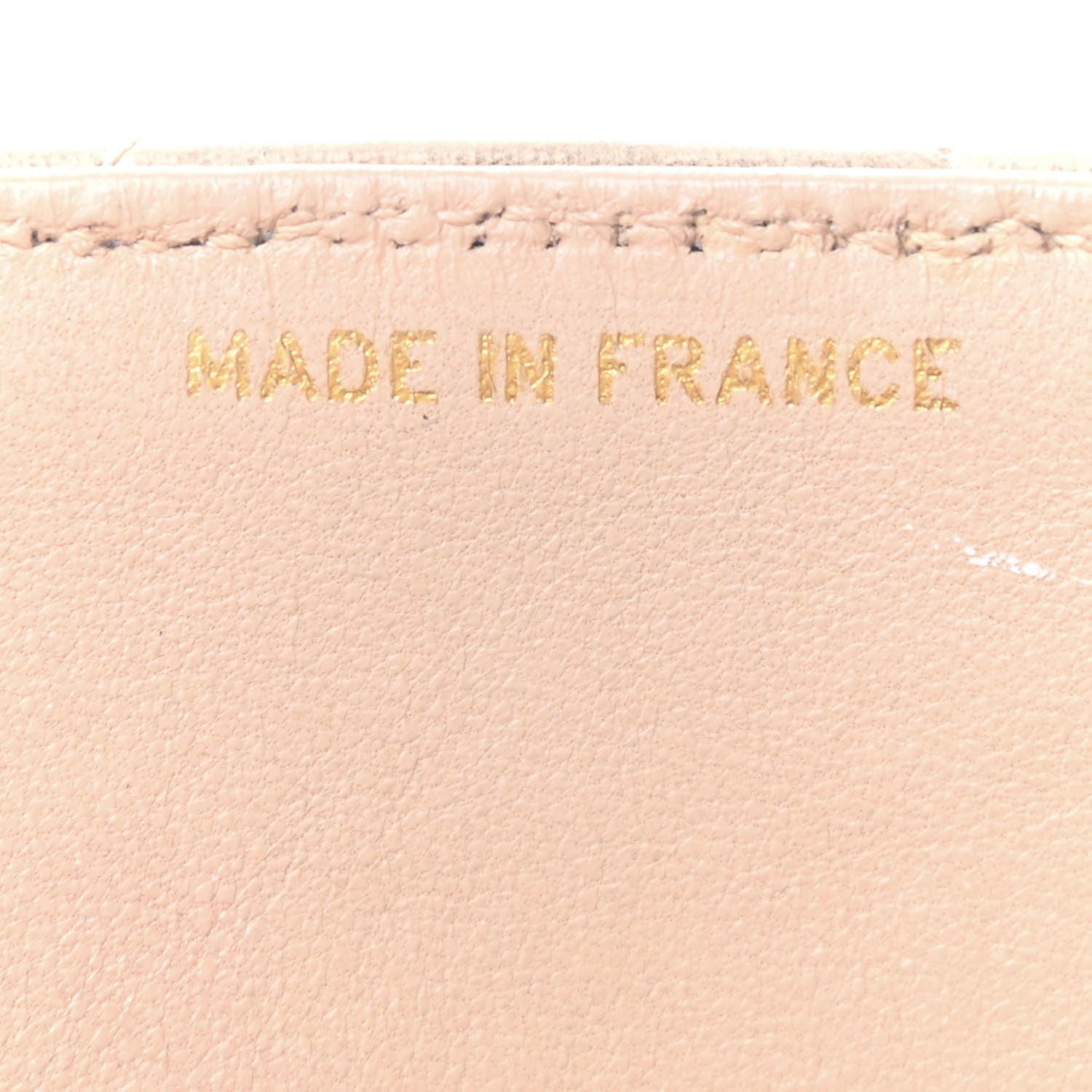 Chanel Lambskin Quilted Small Single Flap Beige 6 of 9