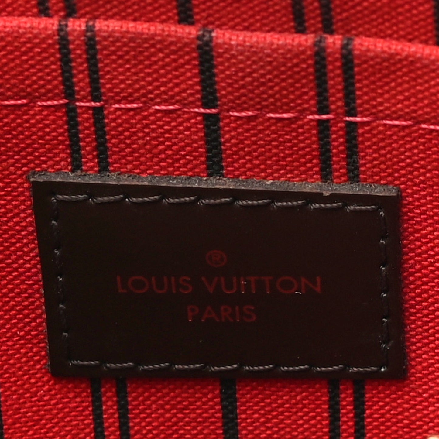 Damier Ebene Neverfull MM GM Pochette