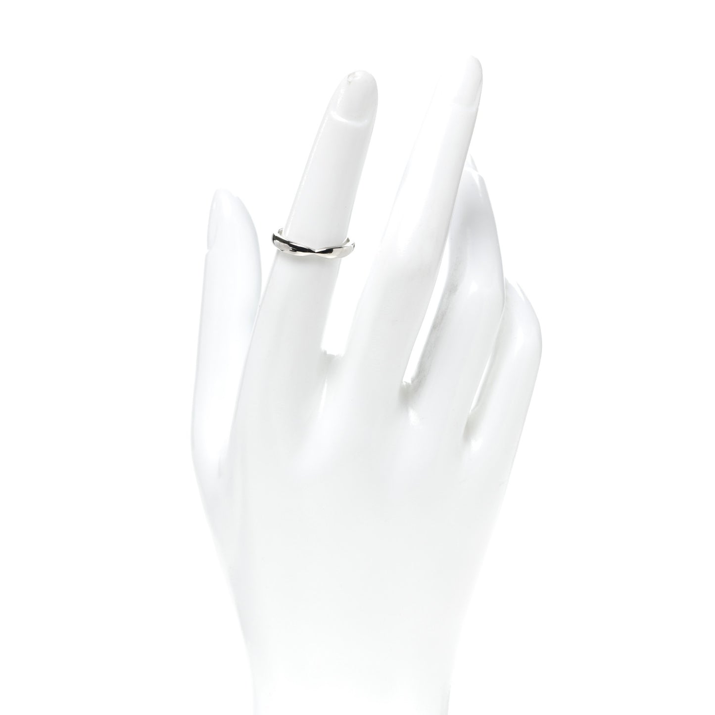 Platinum 3mm Harmony Band Ring 50 5.5