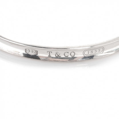 Tiffany Sterling Silver 1837 Bangle Bracelet 3 of 6