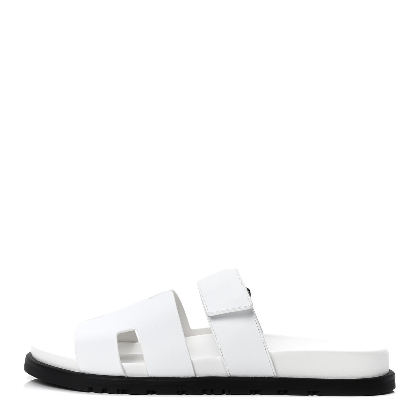 Calfskin Mens Chypre Sandals 43 White