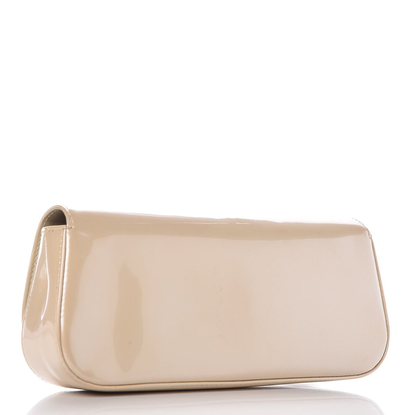 Patent Sobe Clutch Blanc Corail