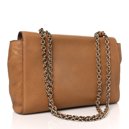 Mulberry Glossy Goatskin Medium Lily Deer Brown 3 of 10