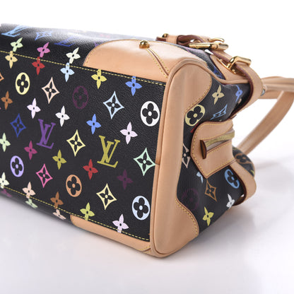Louis Vuitton Monogram Multicolor Claudia Black 7 of 9