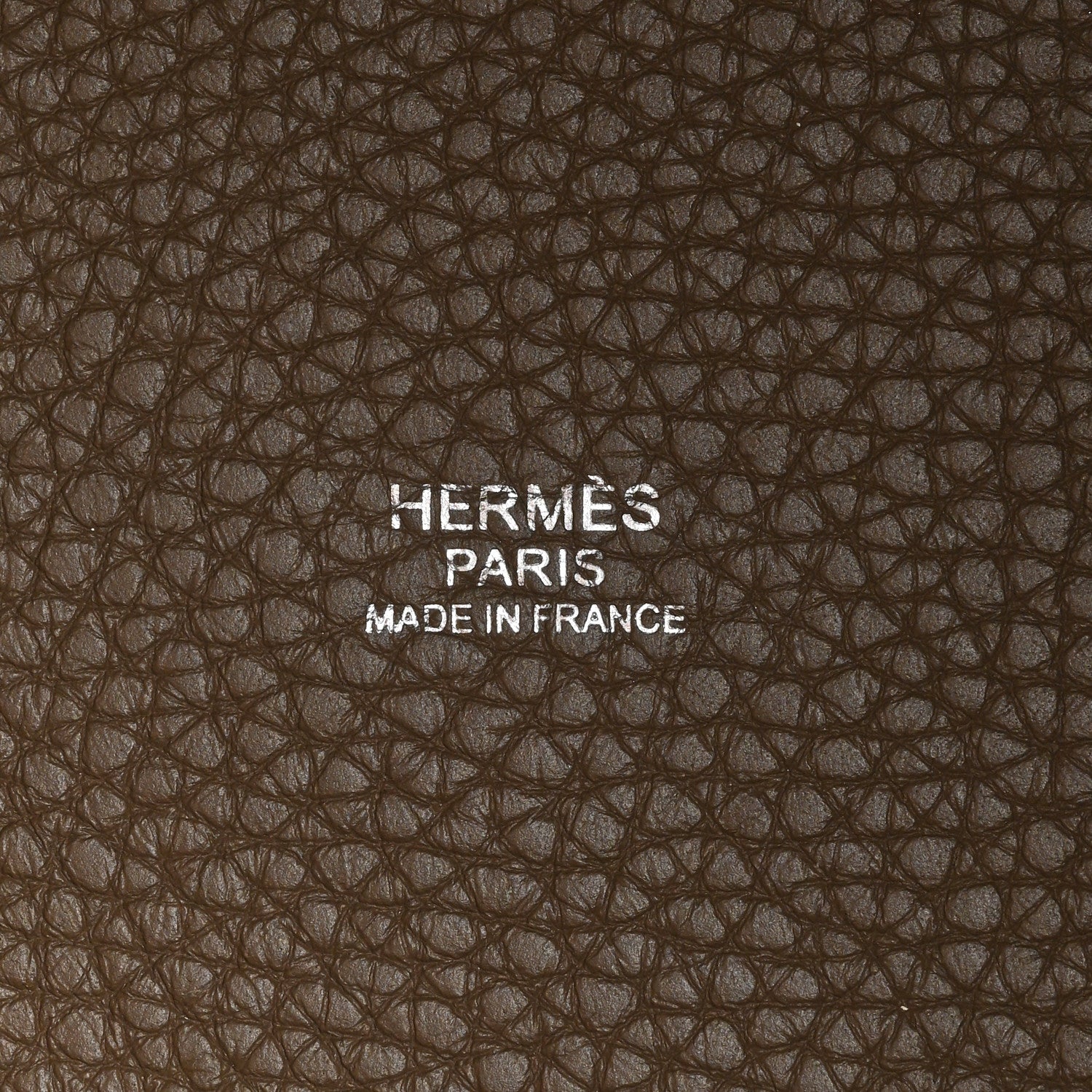 Hermes Taurillon Clemence Picotin Lock 22 MM Etoupe 6 of 11