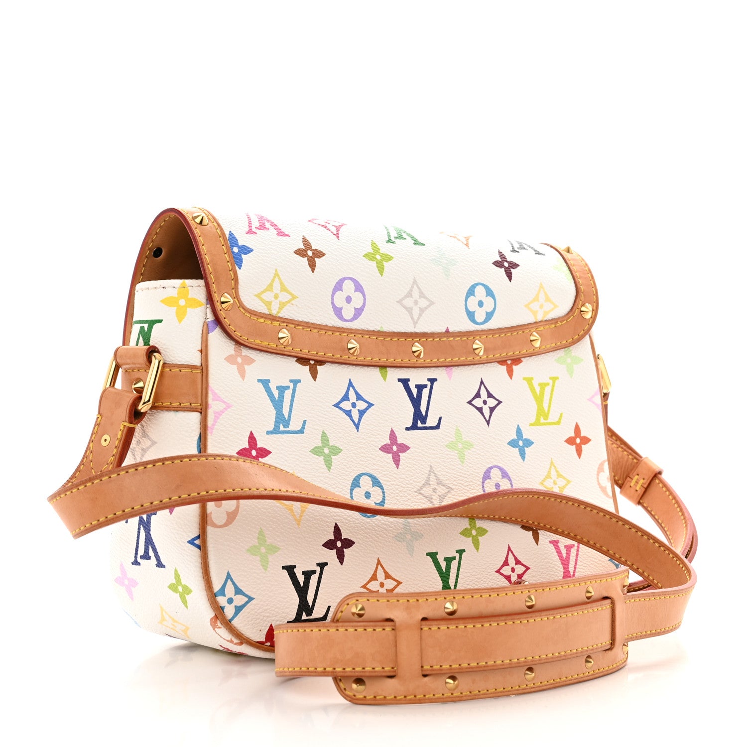 Louis Vuitton Monogram Multicolor Sologne White 3 of 10