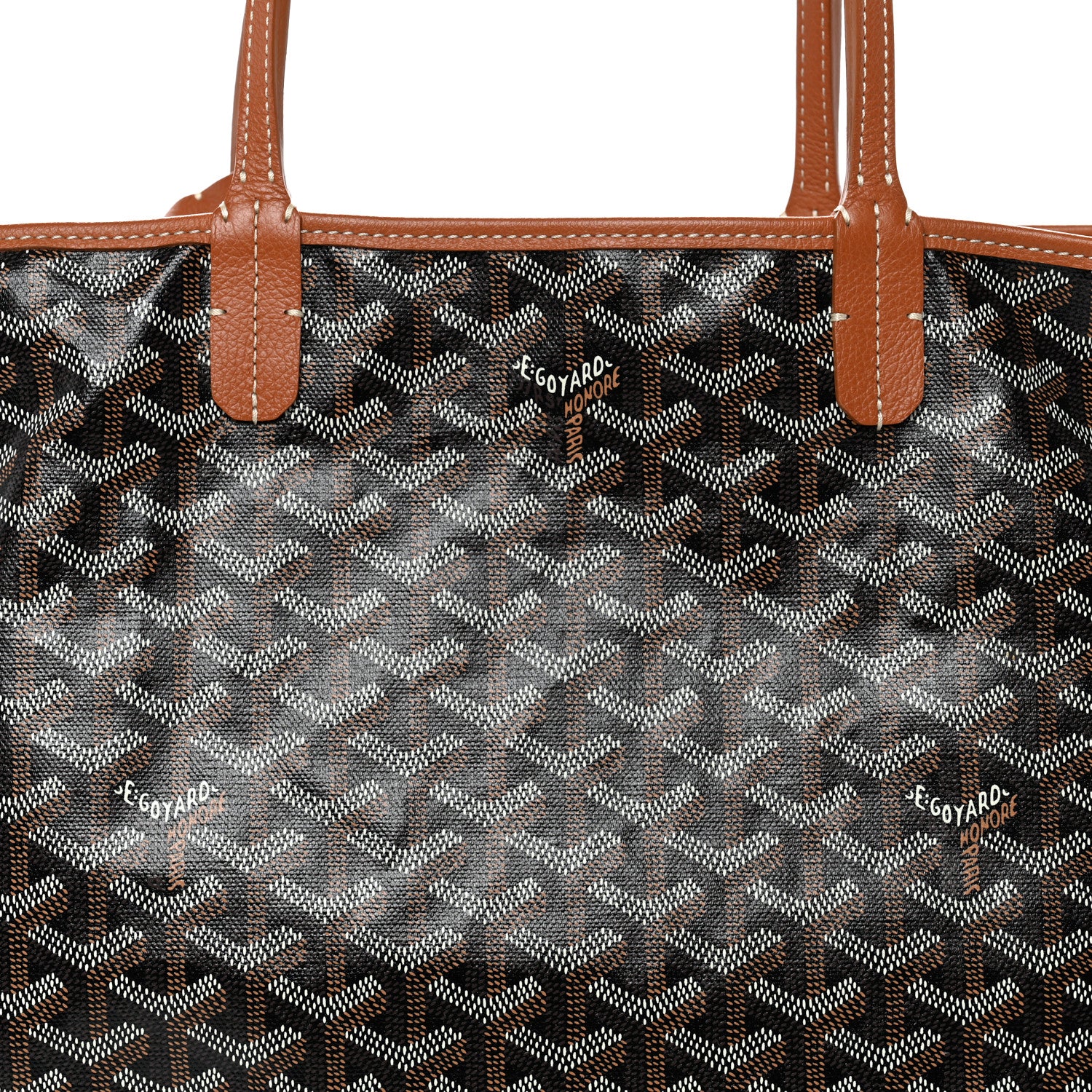 Goyard Goyardine Saint Louis PM Black Gold 9 of 11