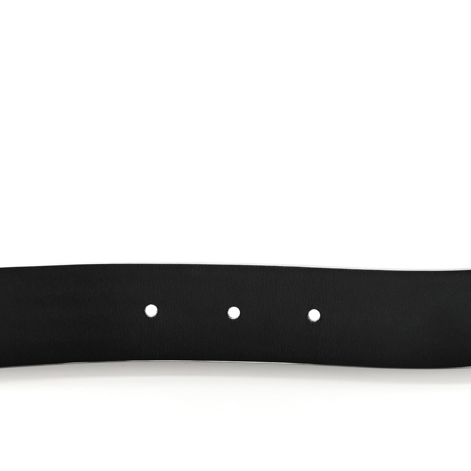 Chanel Lambskin Chain Square Buckle Belt 75 30 Black 6 of 7