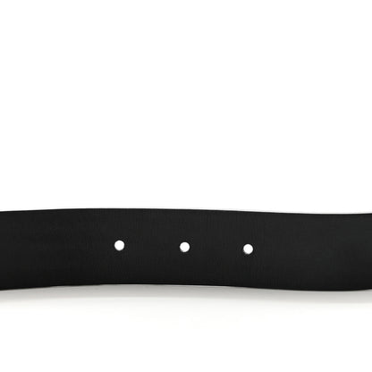 Chanel Lambskin Chain Square Buckle Belt 75 30 Black 6 of 7