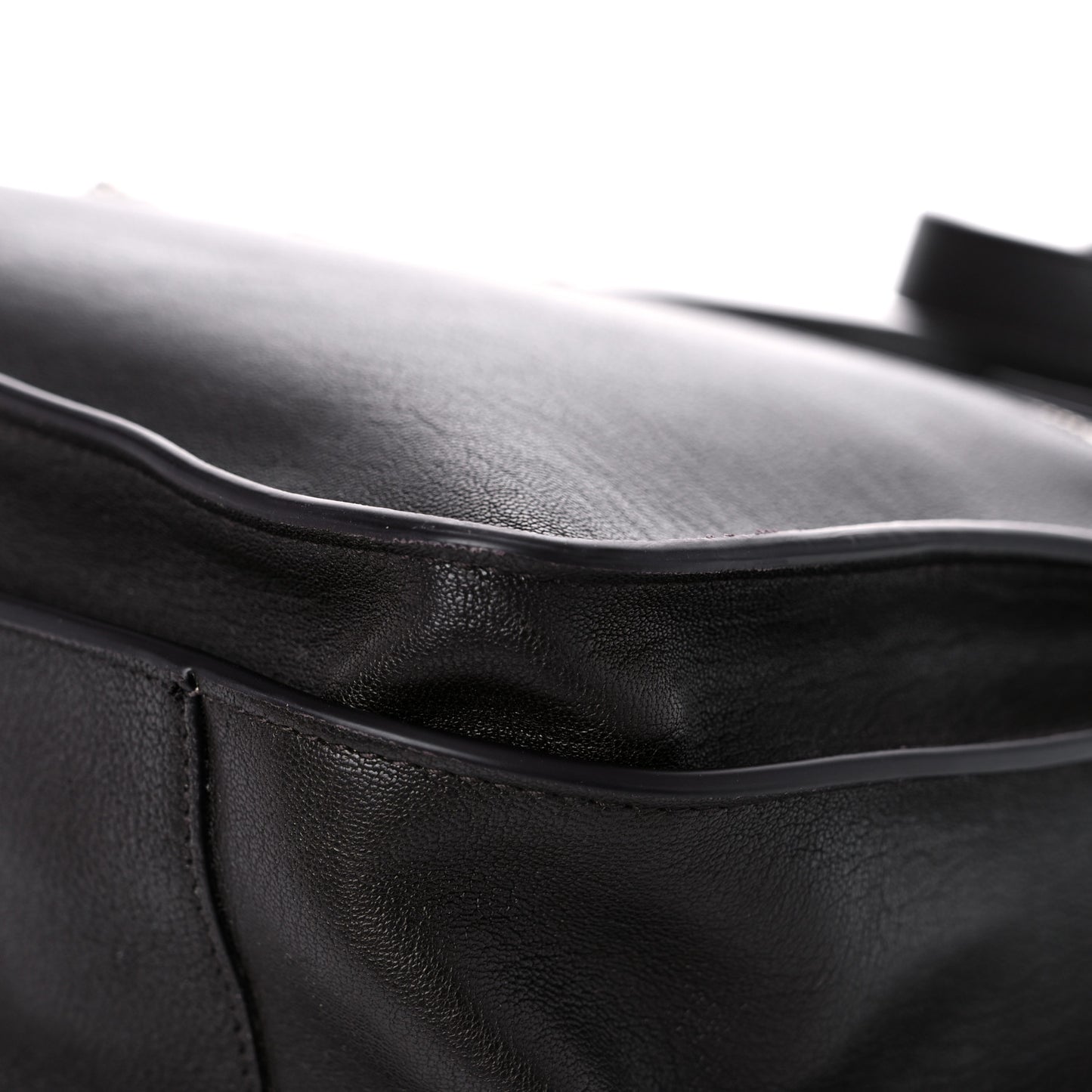 Lambskin Medium PS1 Satchel Black