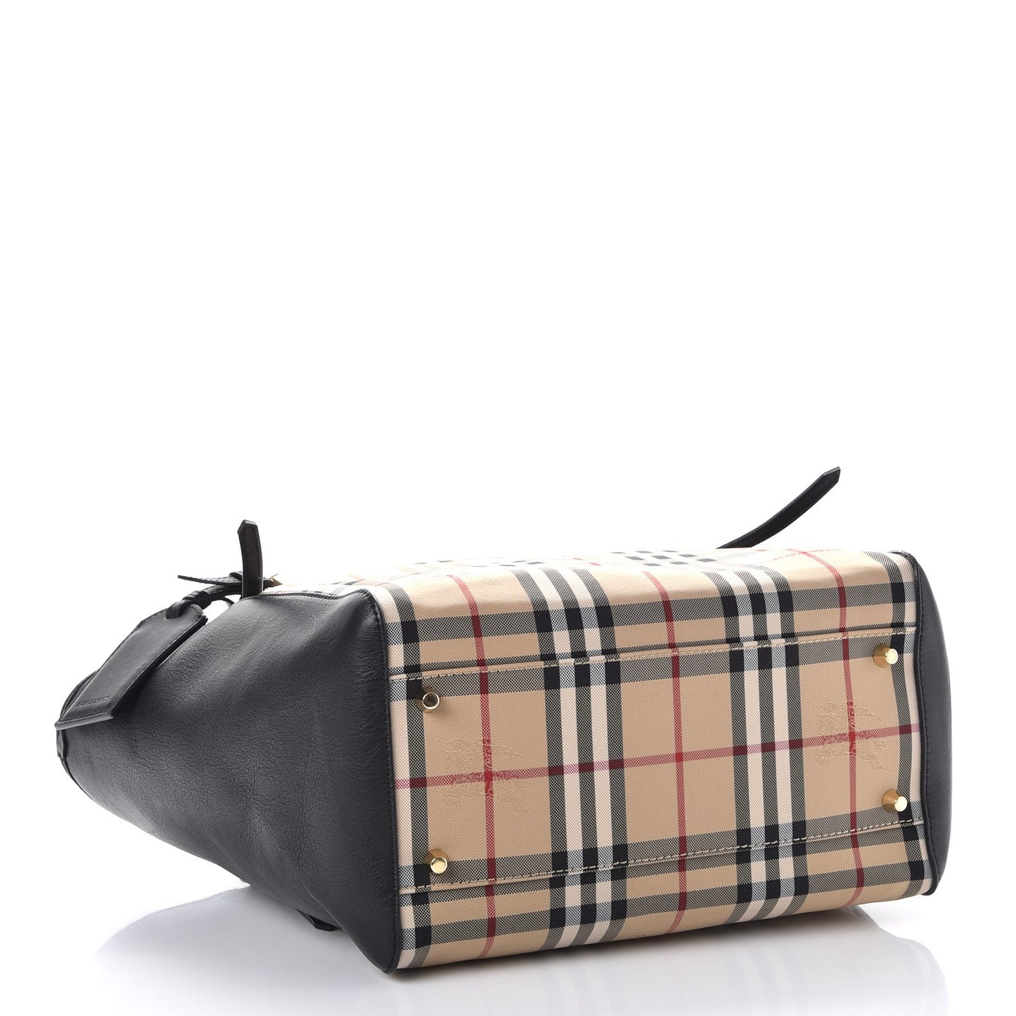 Horseferry Check Small Canterbury Tote Honey Black