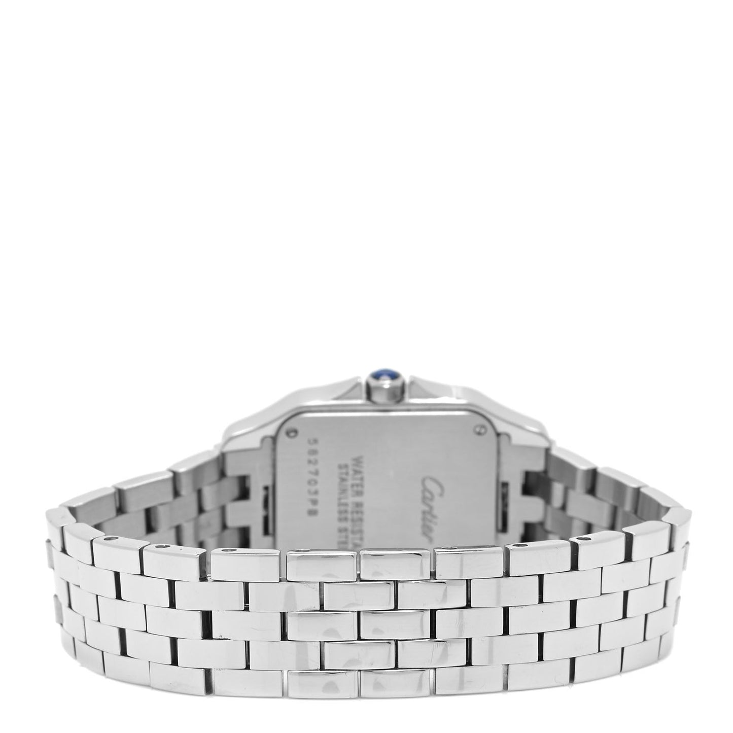 Stainless Steel 26mm Santos Demoiselle Quartz Watch