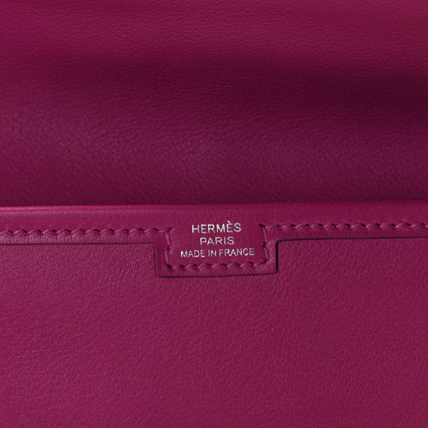 Hermes Swift Jige Duo Clutch Rose Pourpre Black 4 of 8