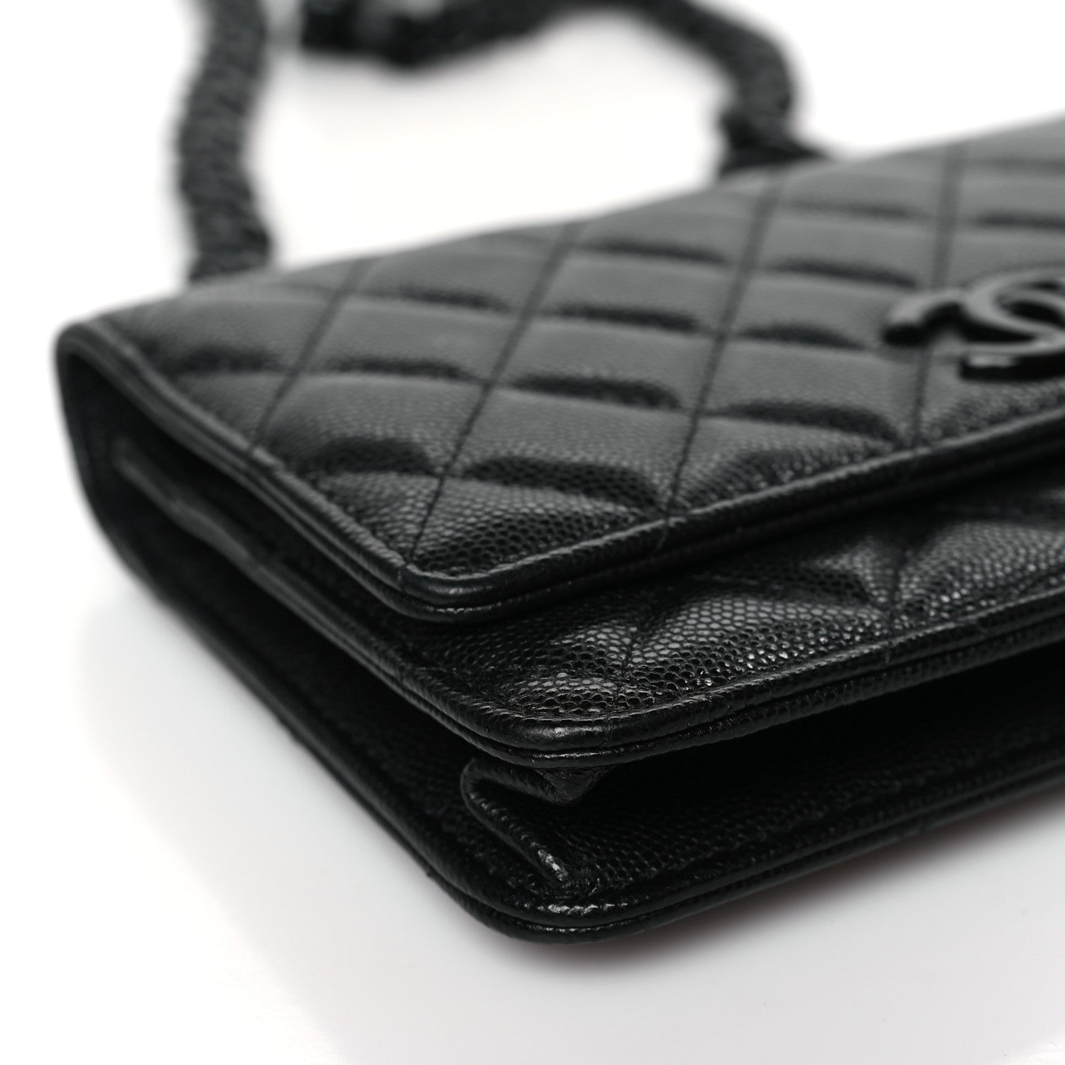 Chanel Caviar Quilted My Everything Wallet On Chain WOC Black 9 of 11