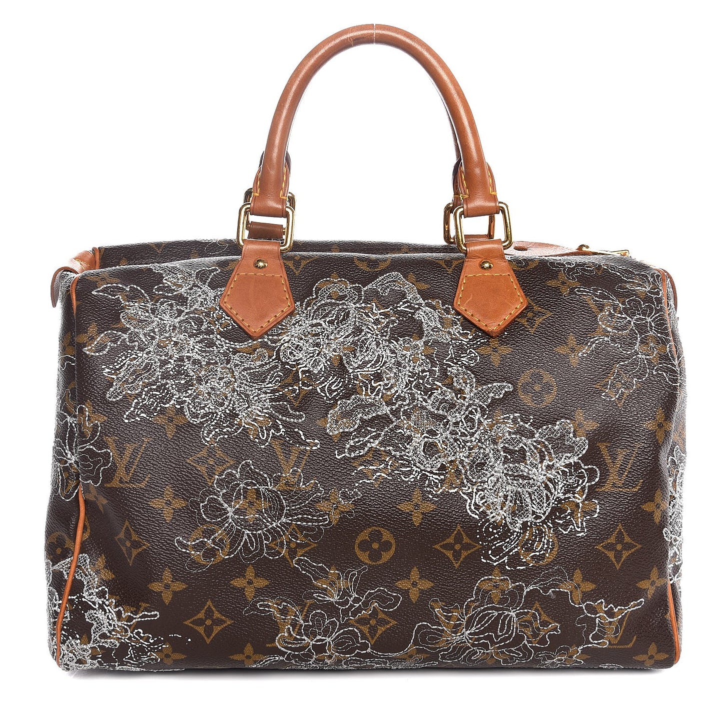 Monogram Dentelle Speedy 30 Silver