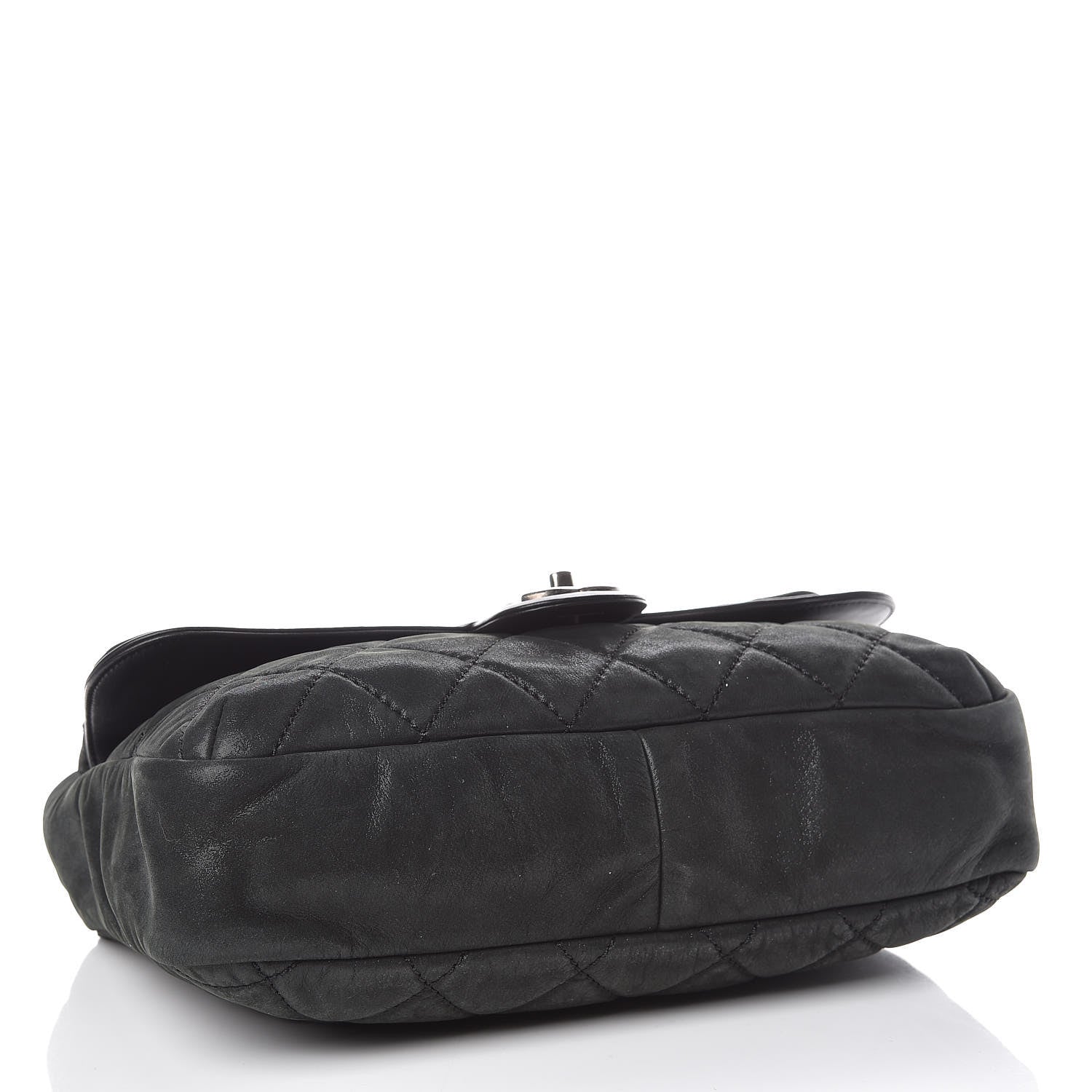 Chanel Iridescent Calfskin Jumbo In the Mix Double Flap Black 4 of 9