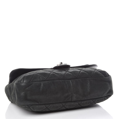Chanel Iridescent Calfskin Jumbo In the Mix Double Flap Black 4 of 9