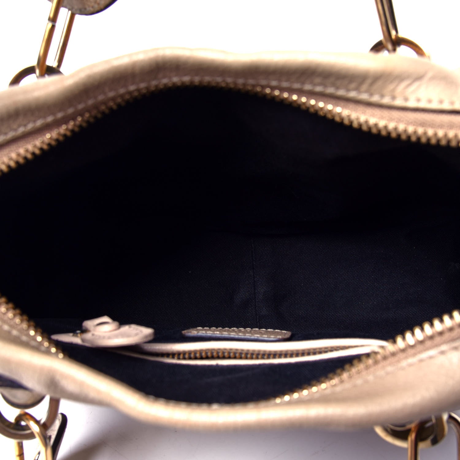 Chloe Calfskin Small Paraty Beige 4 of 4