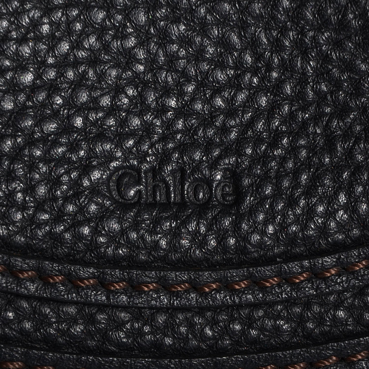 Chloe Calfskin Medium Marcie Round Crossbody Bag Black 8 of 12