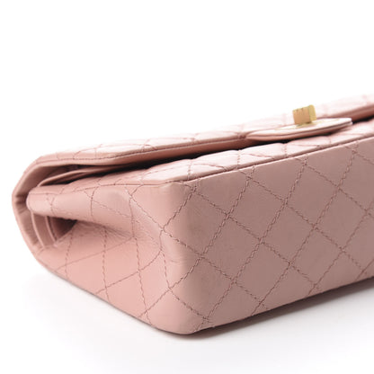 Chanel Aged Calfskin Quilted 2.55 Reissue 225 Flap Pink 6 of 11