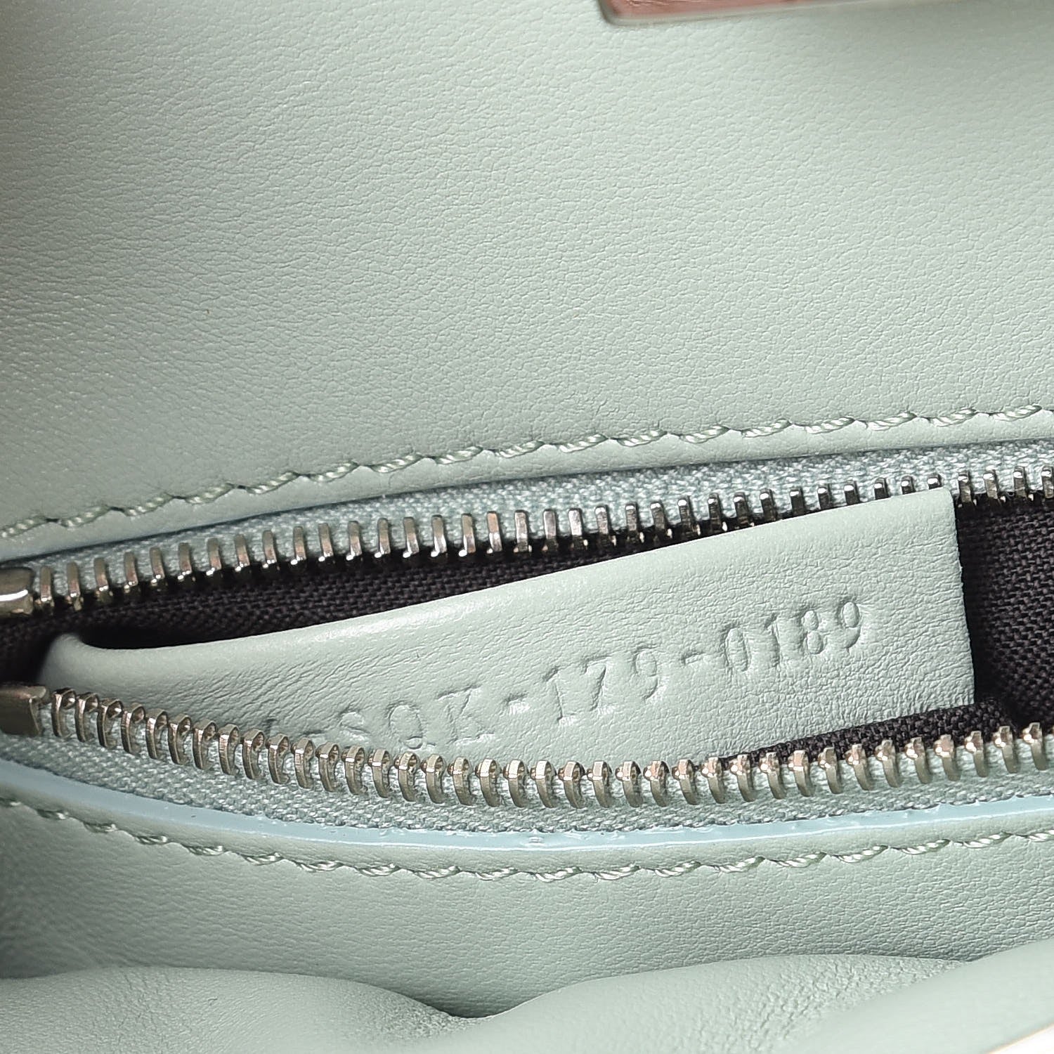 Fendi Nappa Colorblock Mini Peekaboo Iconic Satchel English Rose Plaster Oxigen 8 of 9