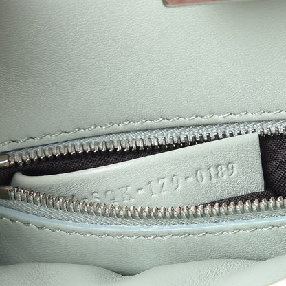 Fendi Nappa Colorblock Mini Peekaboo Iconic Satchel English Rose Plaster Oxigen 8 of 9