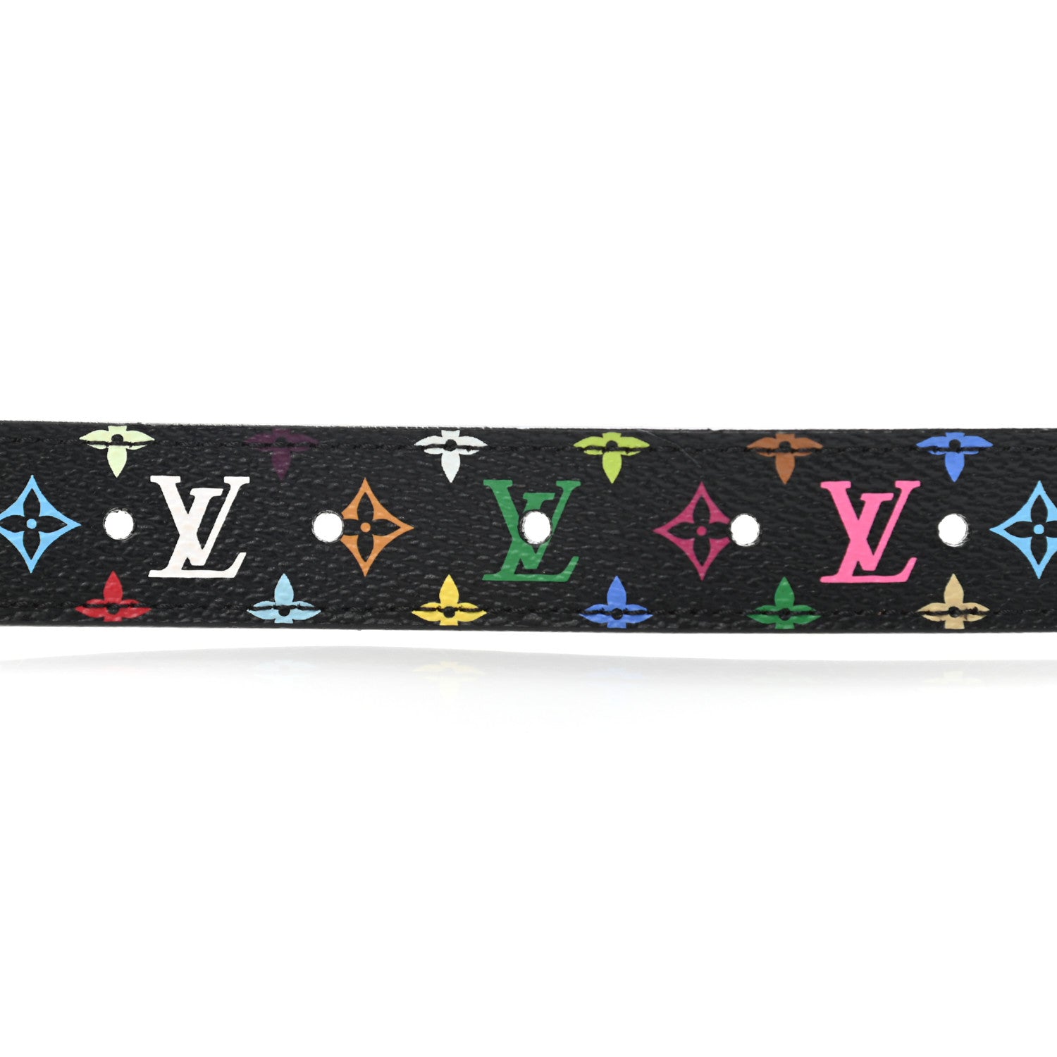 Louis Vuitton Monogram Multicolor 30mm Belt 85 34 Black 4 of 7