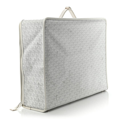 Goyard Goyardine Caravelle 50 Folding Suitcase White 2 of 14