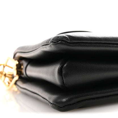 Louis Vuitton Lambskin Embossed Monogram Coussin PM Black 8 of 9