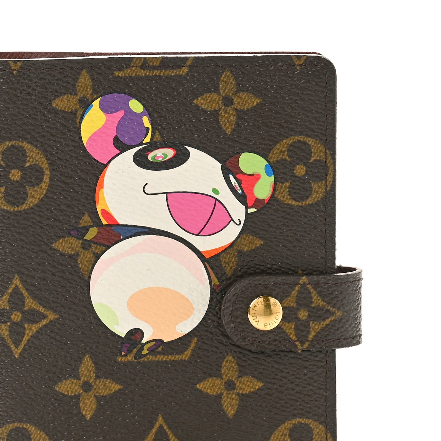 Monogram Panda Small Ring Agenda Cover