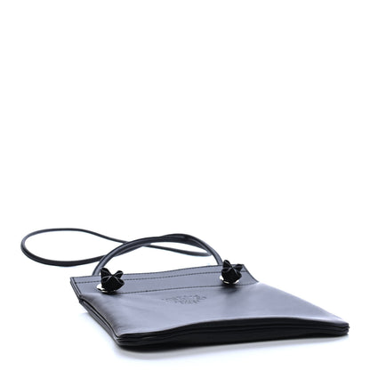 Hermes Milo Lambskin Swift Mini Aline Black 4 of 9