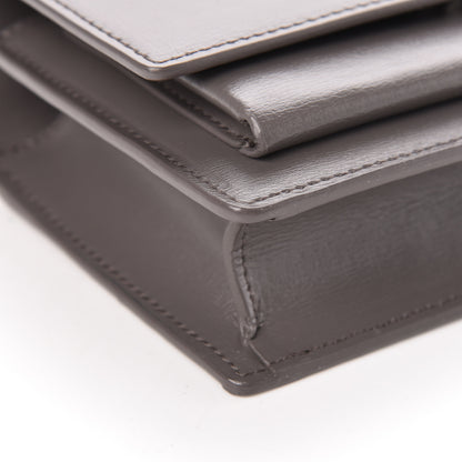 Saint Laurent Calfskin Monogram Sunset Chain Wallet Earth 8 of 9