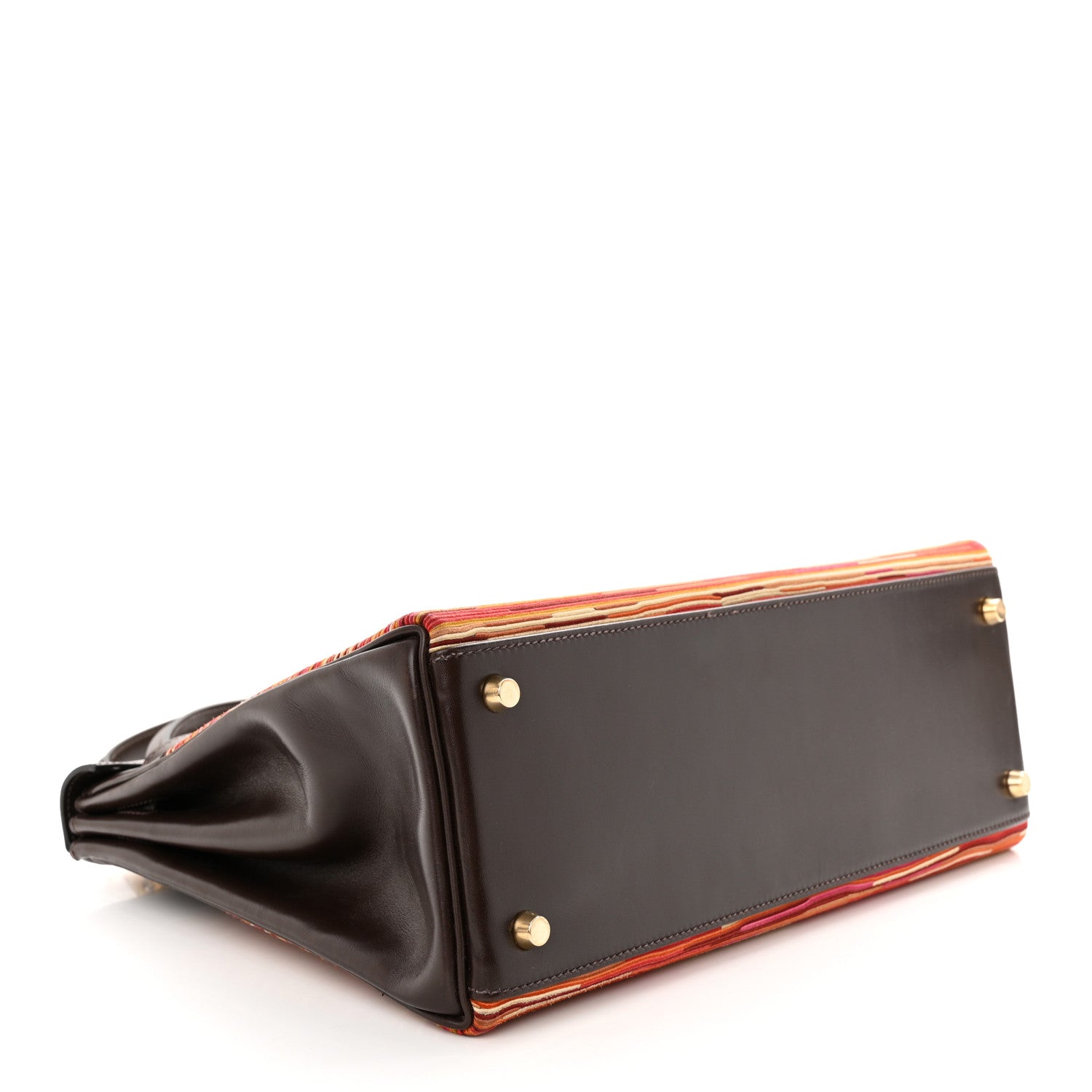 Hermes Box Toile Vibrato Kelly Retourne 32 Ebene 4 of 19