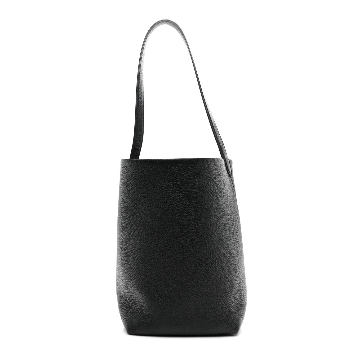 The Row Grained Calfskin Medium N/S Park Tote Black 1 of 10