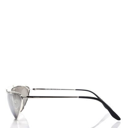 Prada Cat Eye Sunglasses SPR 62V Silver 3 of 8