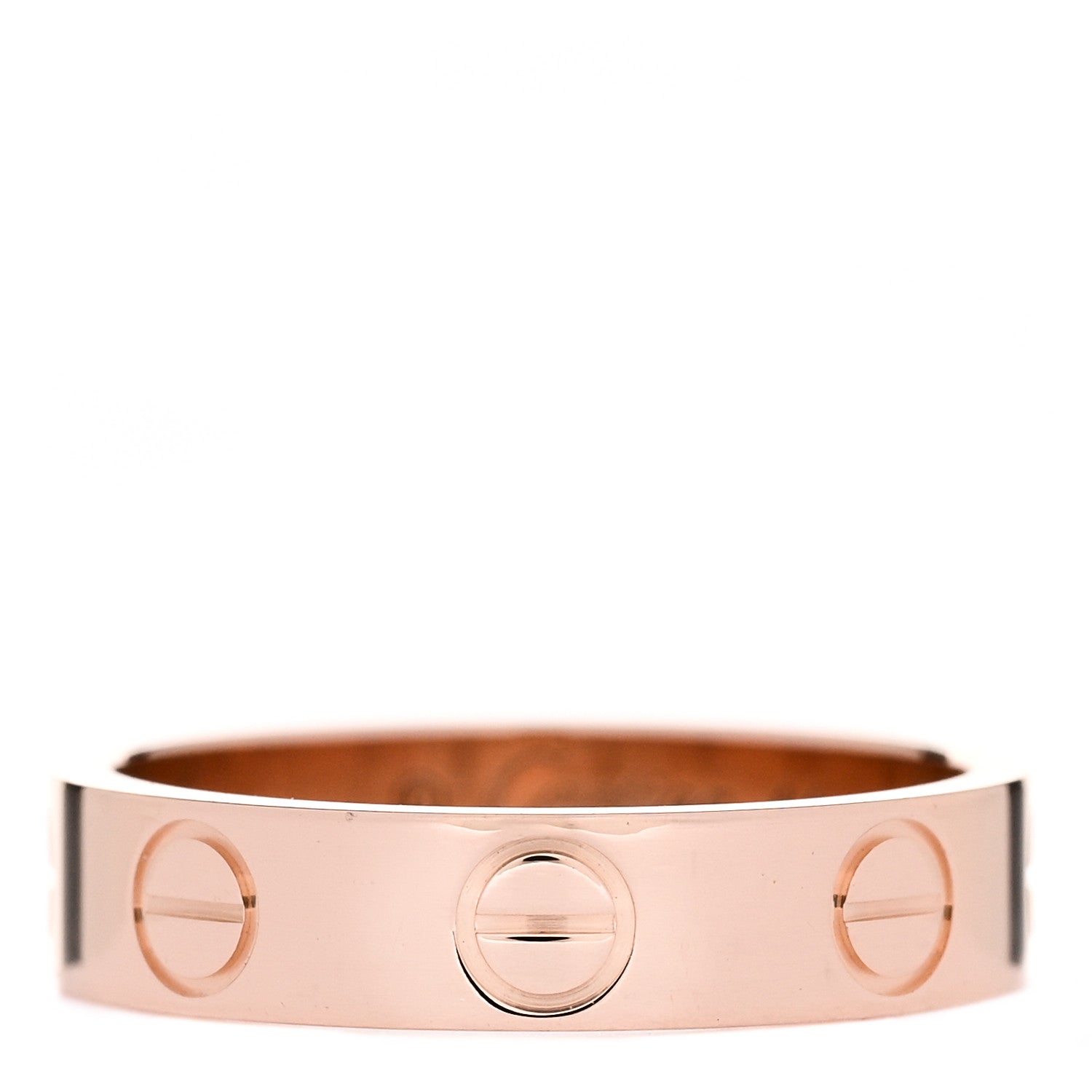 Cartier 18K Pink Gold 3.5mm LOVE Wedding Band Ring 44 3 1 of 4