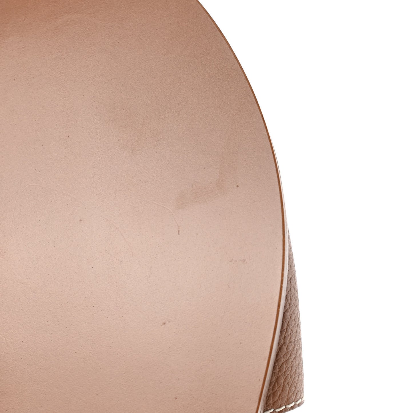 Calfskin Lock It Flat Mule 37.5 Cognac