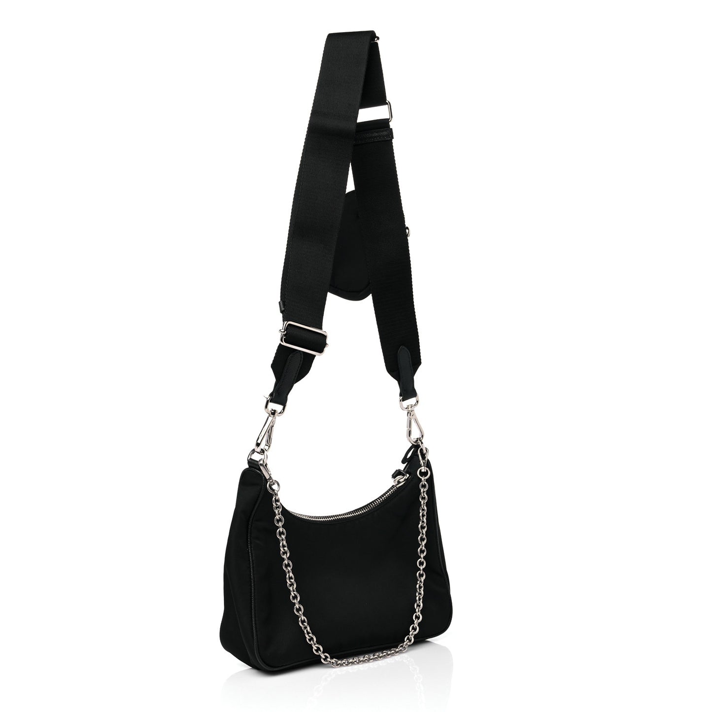 Nylon Re-Edition 2005 Shoulder Bag Black