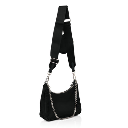 Prada Nylon Re-Edition 2005 Shoulder Bag Black 3 of 9