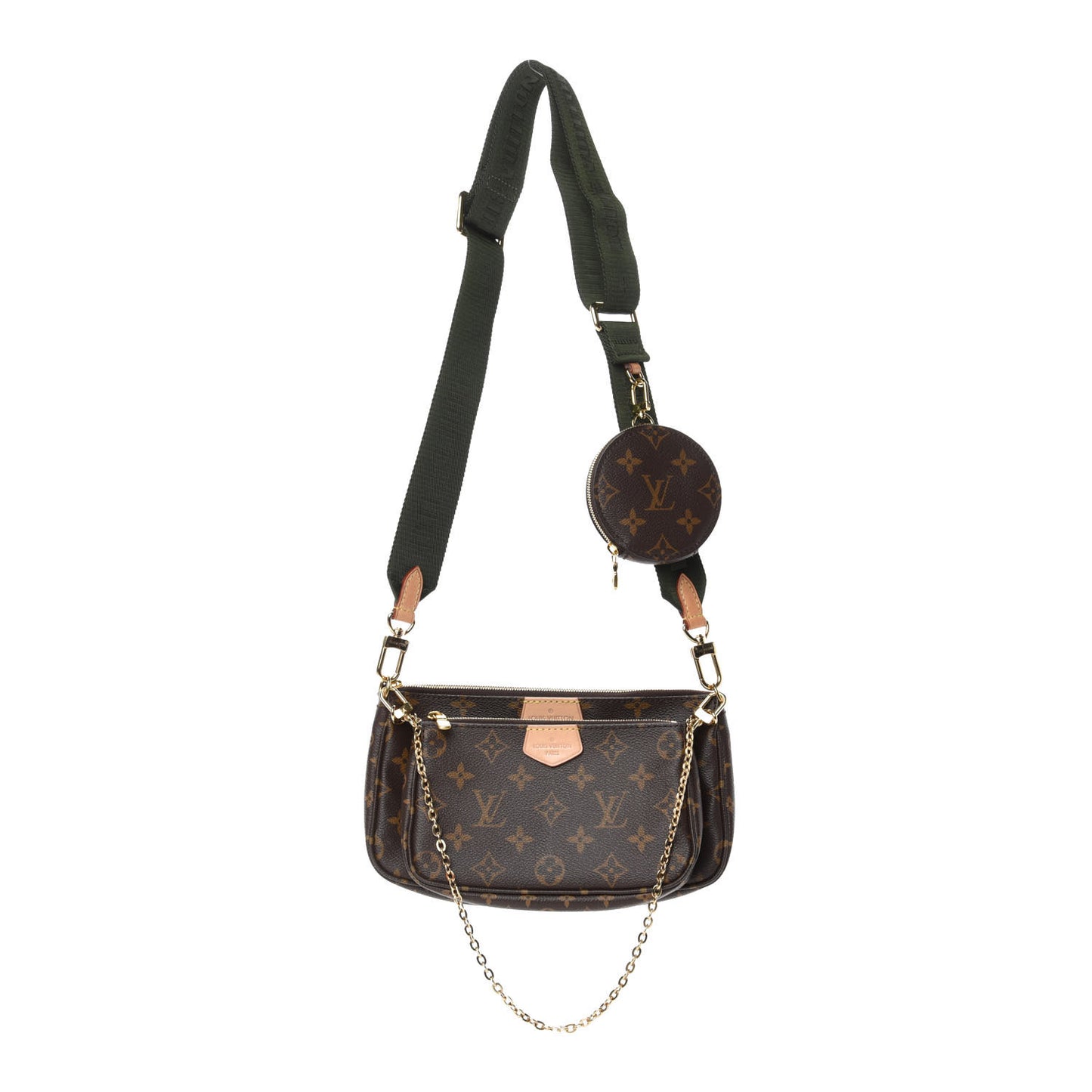 Monogram Multi Pochette Accessories Kaki