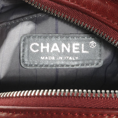 Chanel Lambskin Bubble Quilt Small Camera Case Red 6 of 7