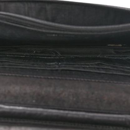 Chanel Caviar Timeless CC Wallet On Chain WOC Black 5 of 11