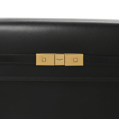 Saint Laurent Smooth Calfskin Manhattan Shoulder Bag Black 8 of 10