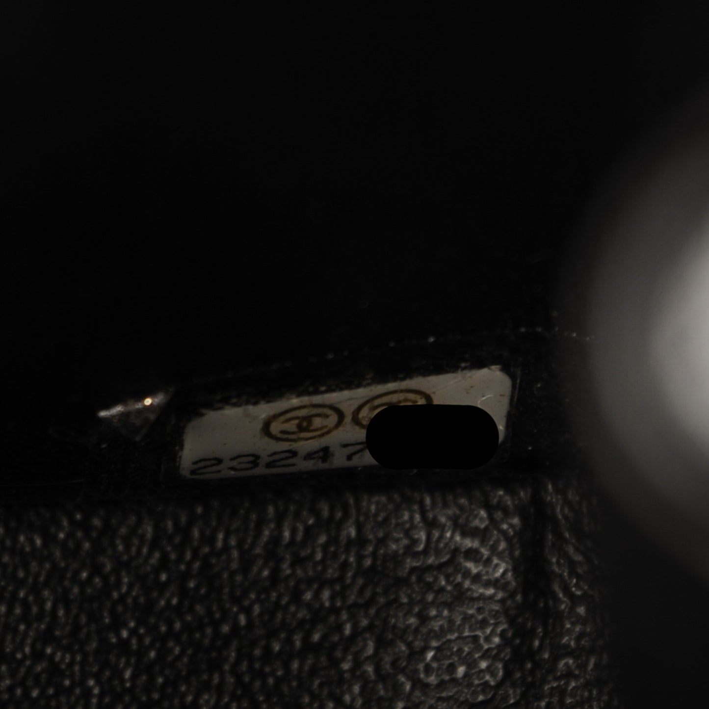 Lambskin Quilted Mini Square Flap Black