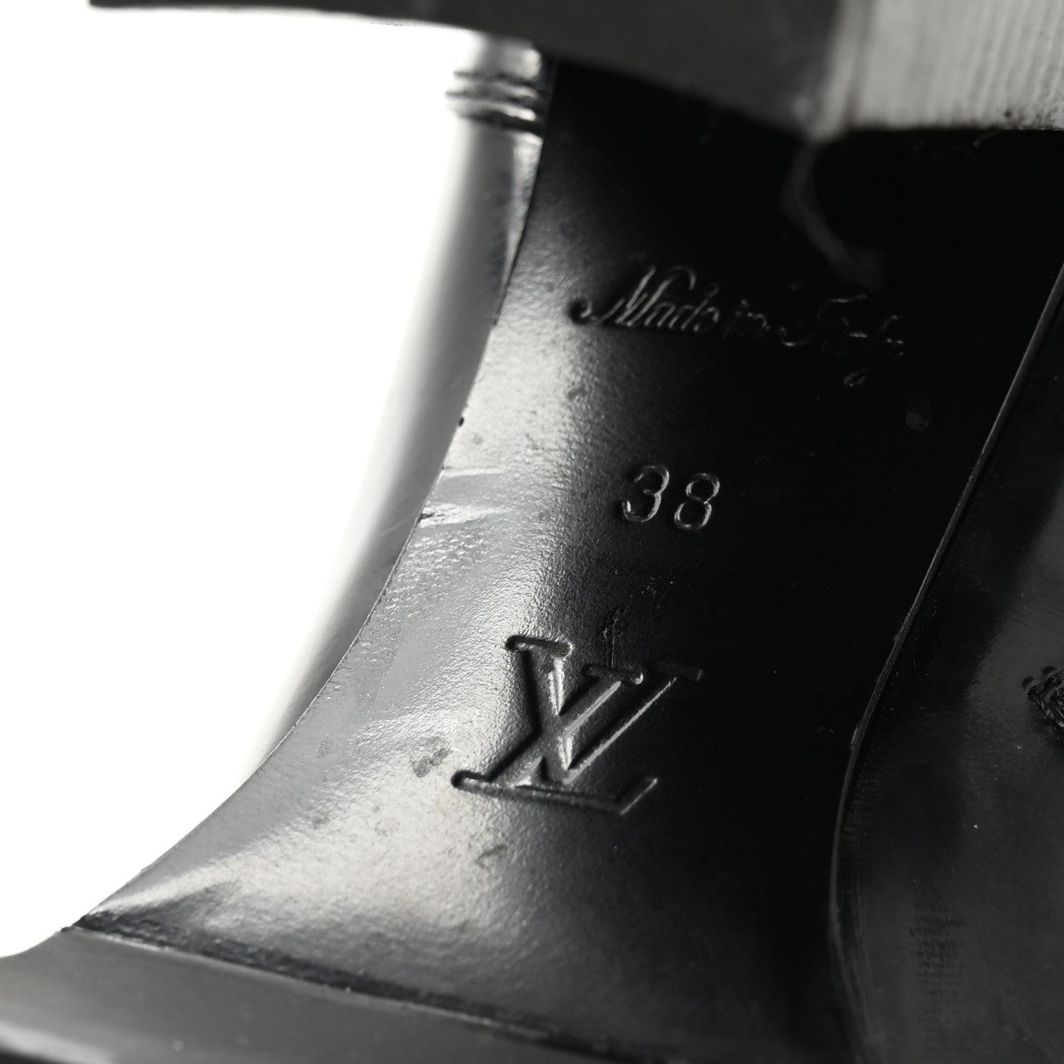 Louis Vuitton Patent Calfskin Star Trail Ankle Boots 38 Black 7 of 12