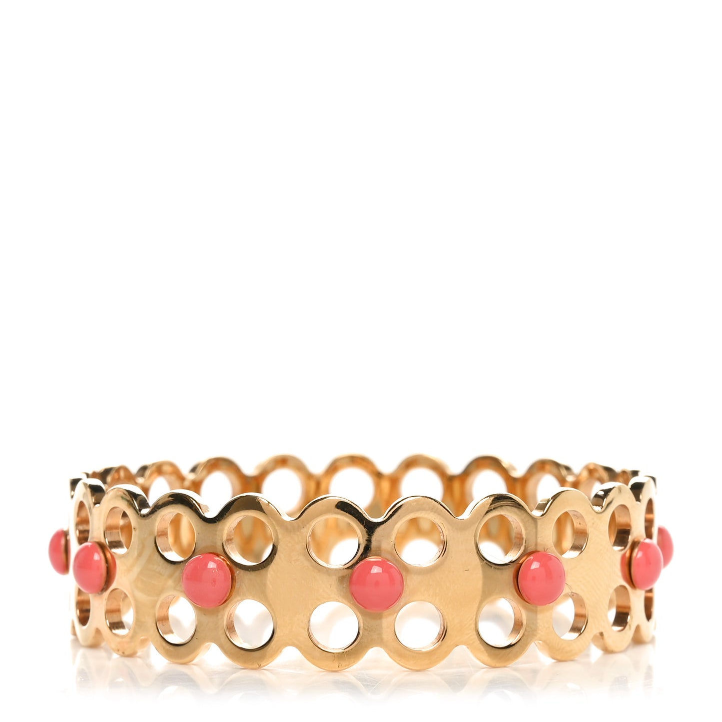 Enamel Hide and Seek Bracelet S Gold