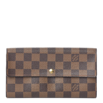 Louis Vuitton Damier Ebene Porte-Monnaie Wallet 1 of 10