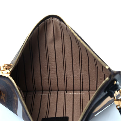 Louis Vuitton X LOL Monogram Neverfull MM GM Pochette Gold Silver 5 of 7