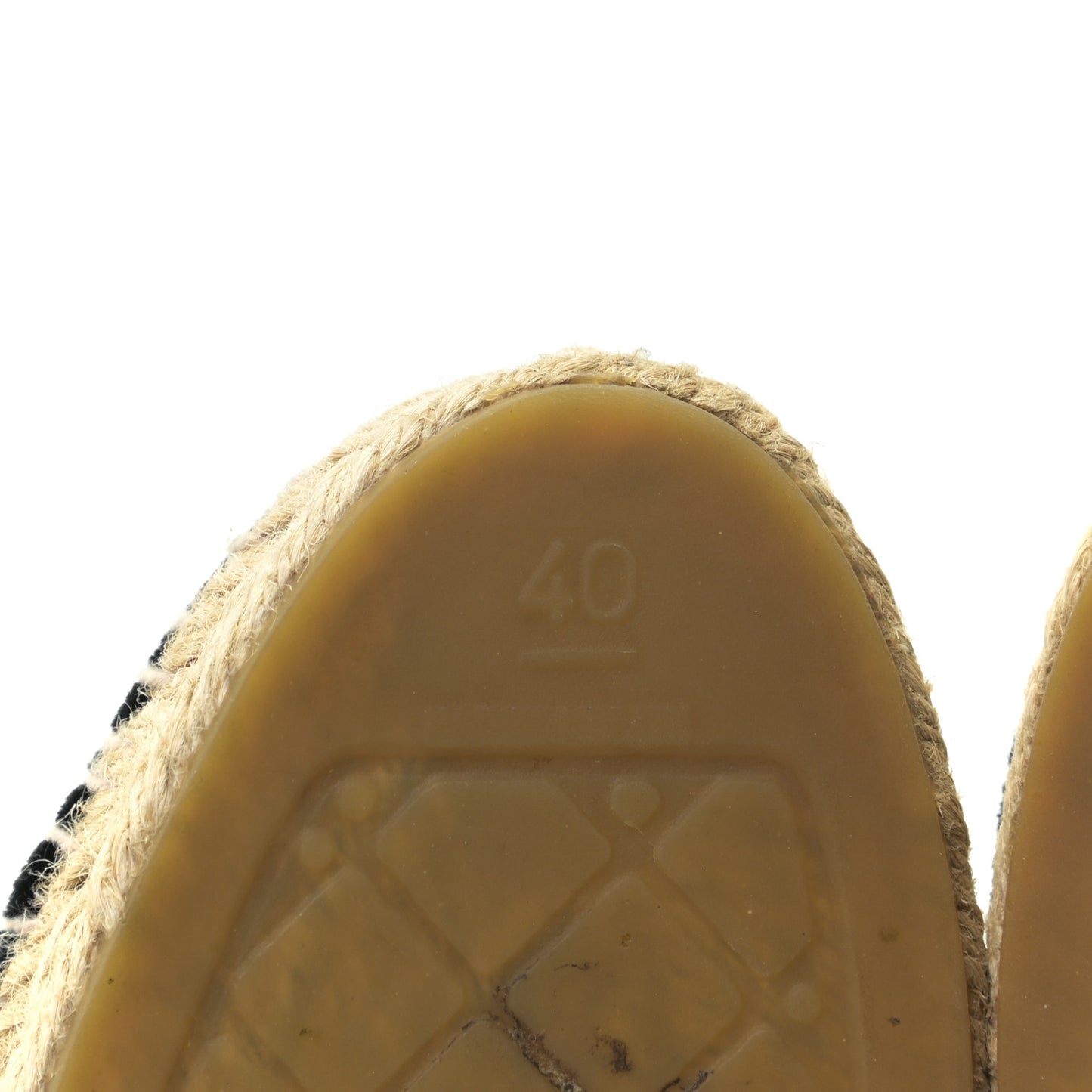 Velvet CC Espadrilles Dark Navy Black