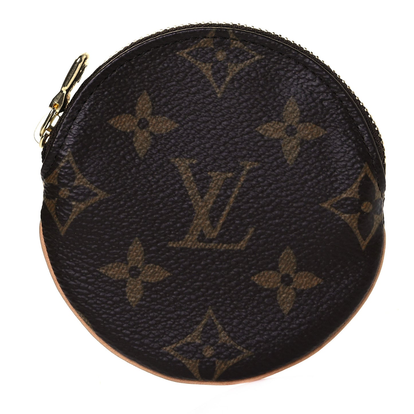 Monogram Round Coin Purse